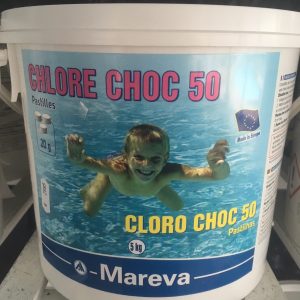 Cloro Choque 50 (pastilhas de 20g) 5Kg